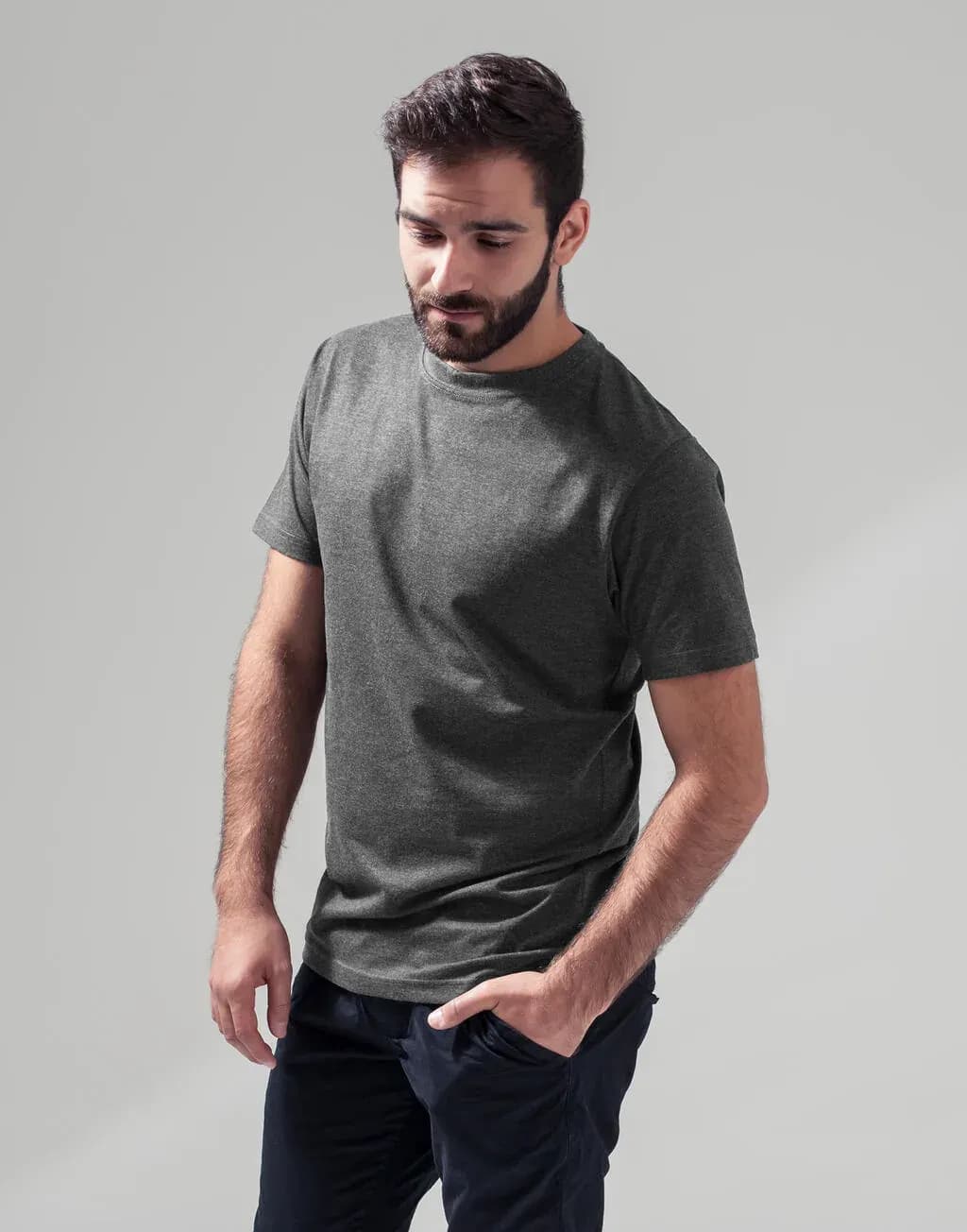 Build Your Brand Ladies Extended Shoulder Tee - BY021