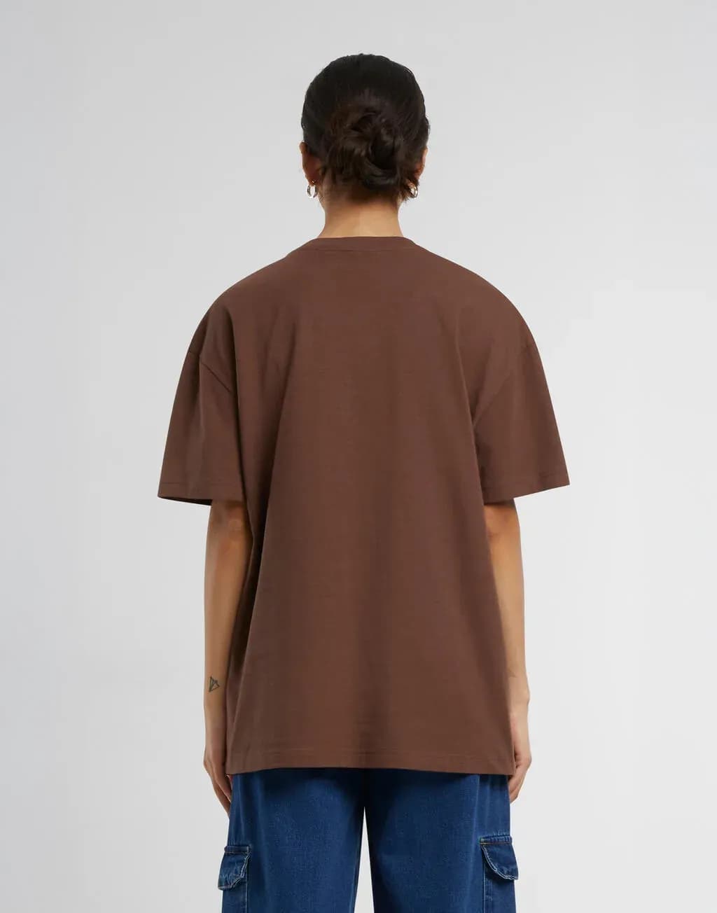 Build Your Brand Ladies Oversized Boyfriend Tee - BY149