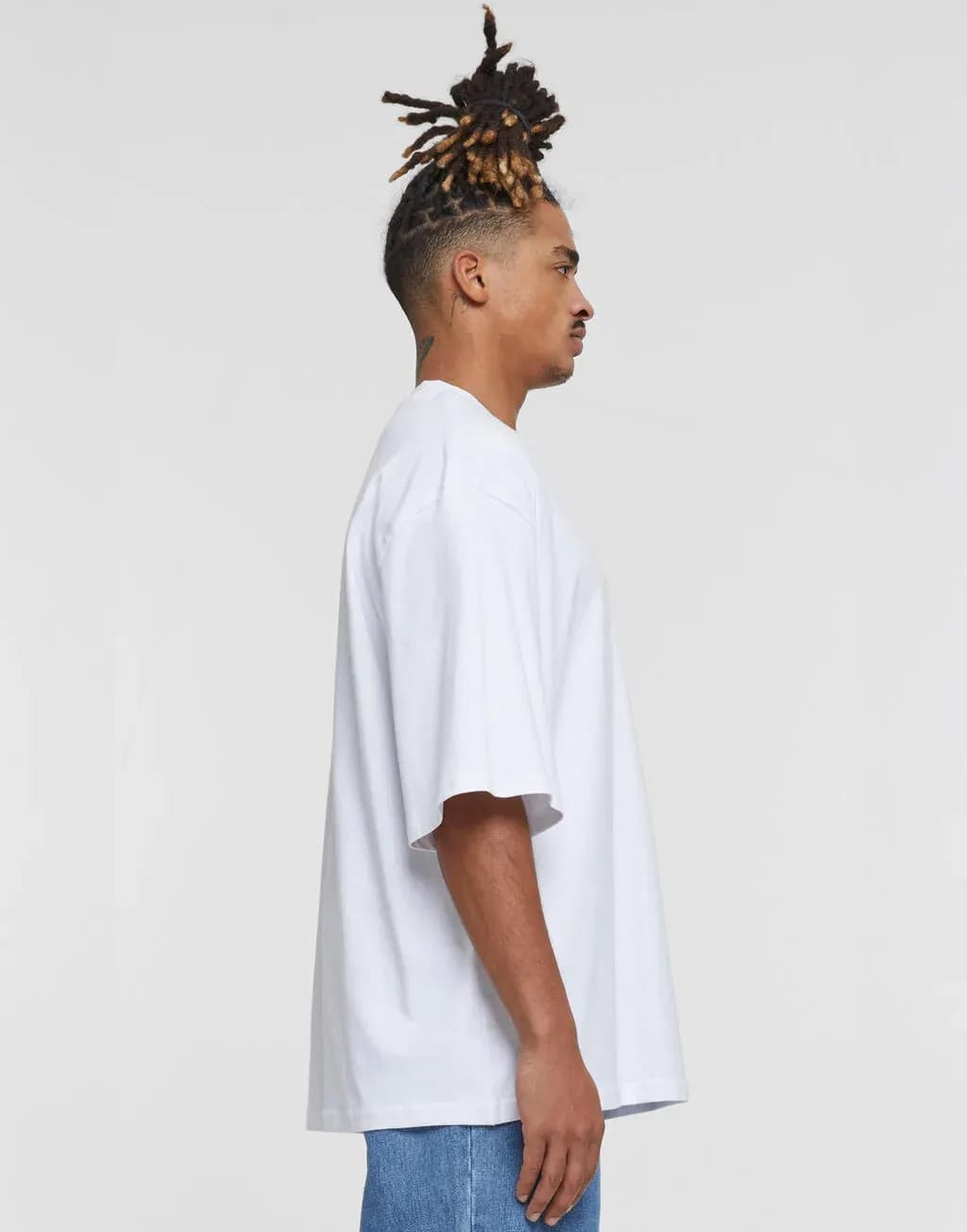 Build Your Brand Oversized Sleeve Tee - BY256