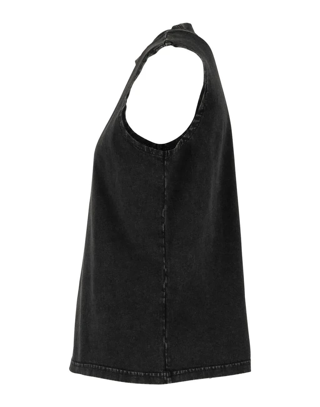 Build Your Brand Ladies Vintage Washed Sleeveless Tee - BY429