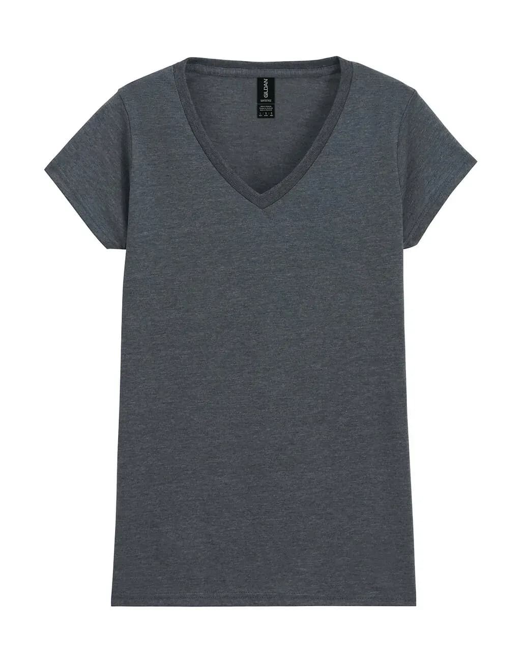 Gildan Softstyle Womens V-Neck Tee - 64V00L