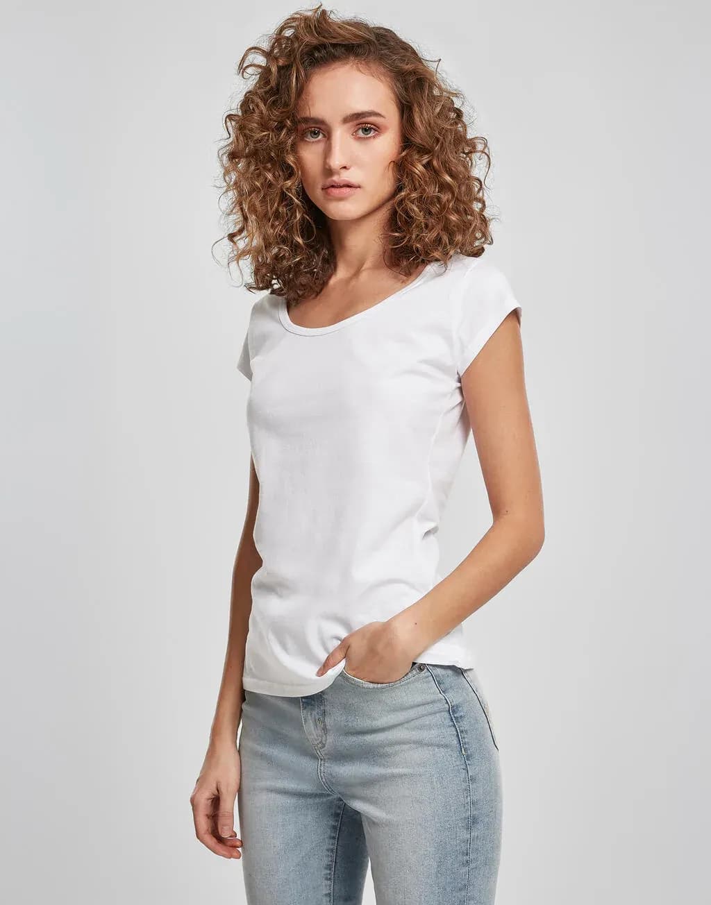 Build Your Brand Oversized CuTee  On Sleeve Longsleeve - BY198