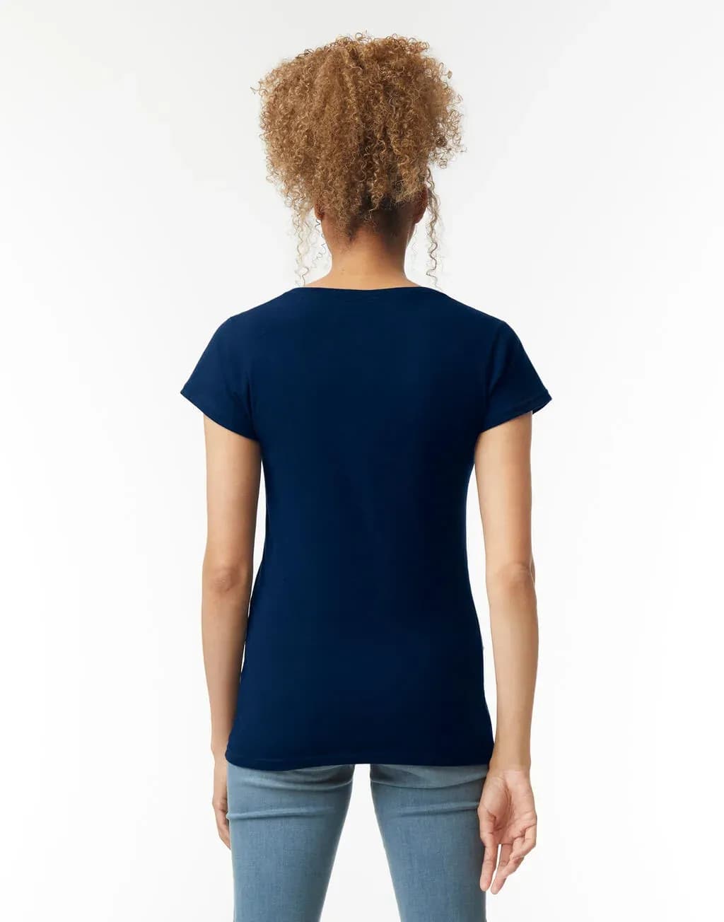 Gildan Softstyle Womens V-Neck Tee - 64V00L