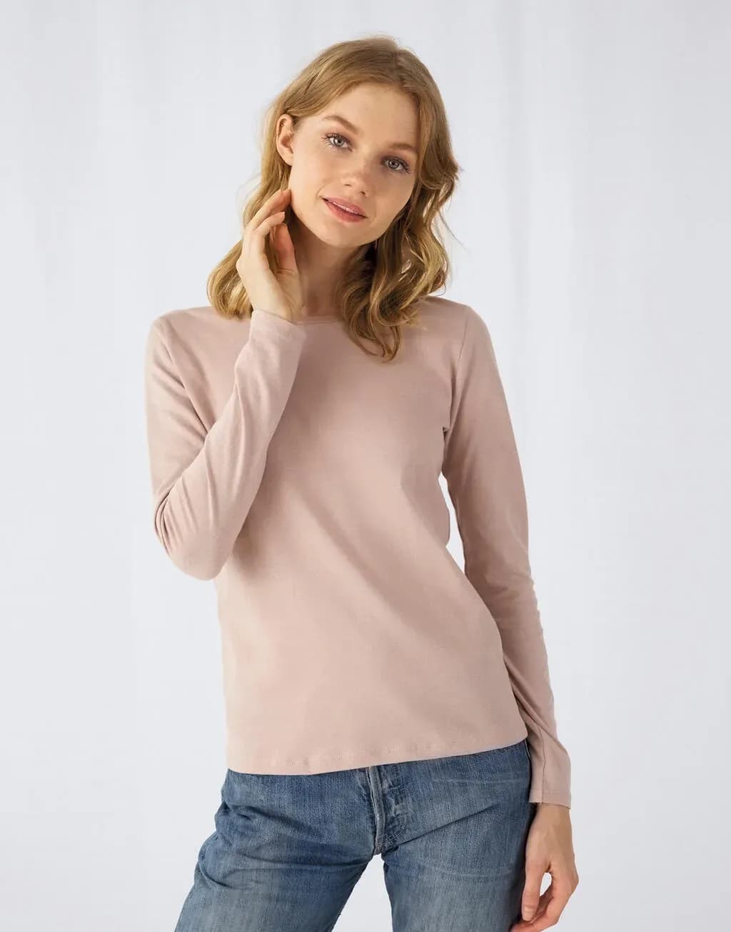 B&C E150 Longsleeve Women - TW06T