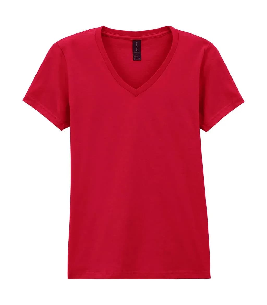 Gildan Softstyle Womens V-Neck Tee - 64V00L