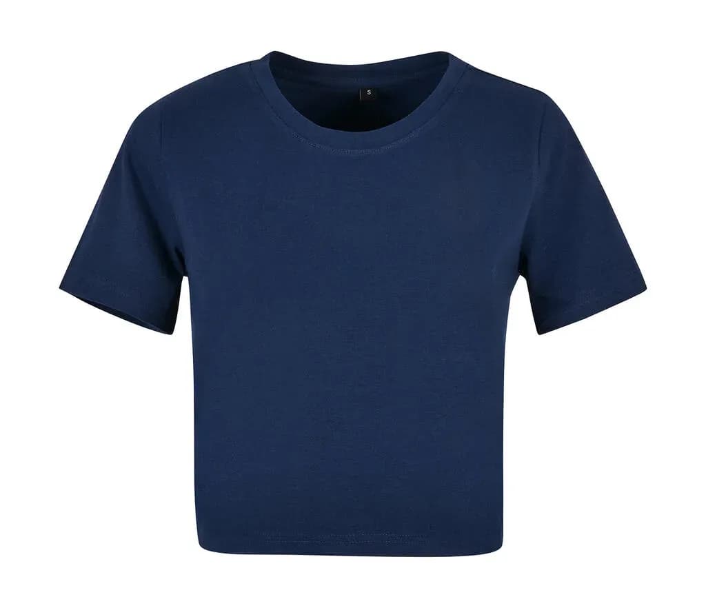 Build Your Brand Ladies Cropped Tee - BY042