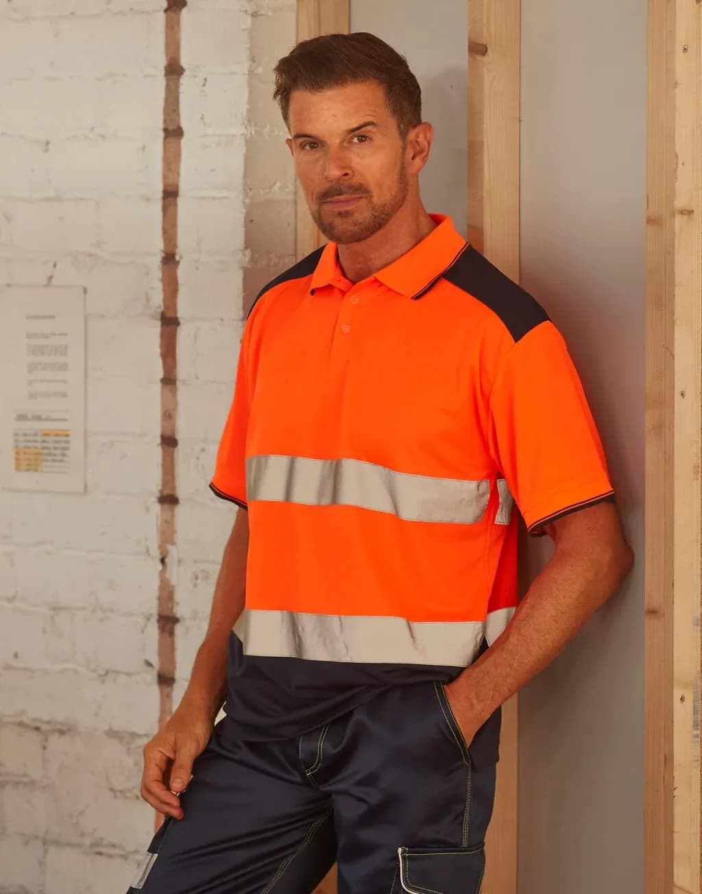 Yoko Hi-Vis Two Tone Tee - HVJ400