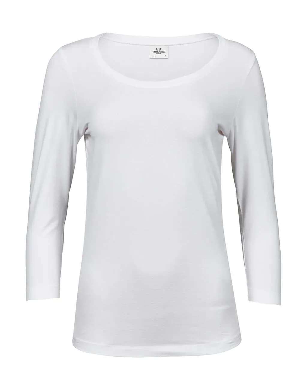 Tee Jays Ladies 34 Sleeve Stretch Tee - 460