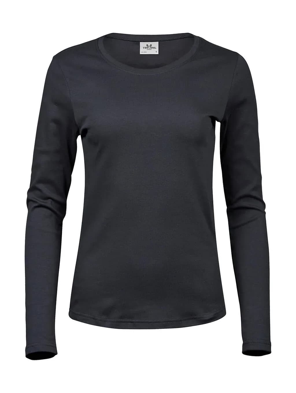 Tee Jays Ladies LS Interlock Tee - 590