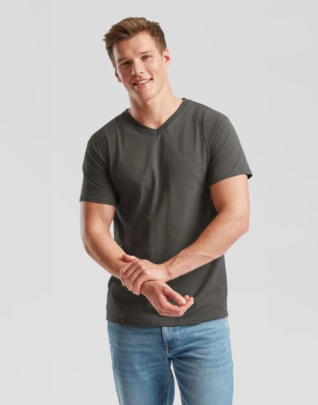 Tee Jays Mens Fashion V-Neck Sof Tee - 8006