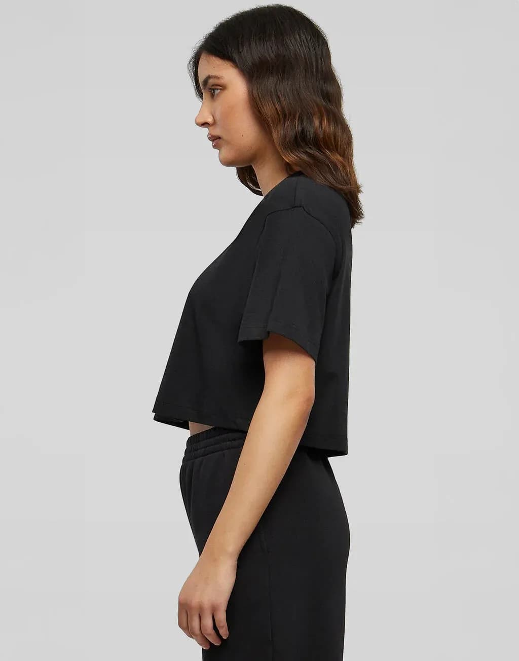 Build Your Brand Ladies ShorTee  Oversized Tee - BY264
