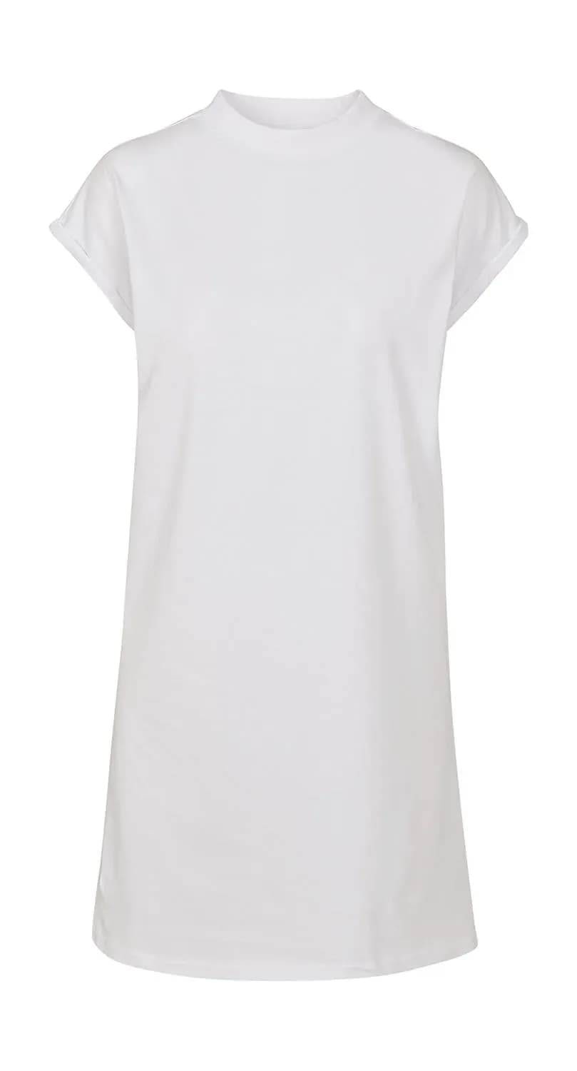Build Your Brand Ladies Turtle Extended Shoulder Dress - BY101