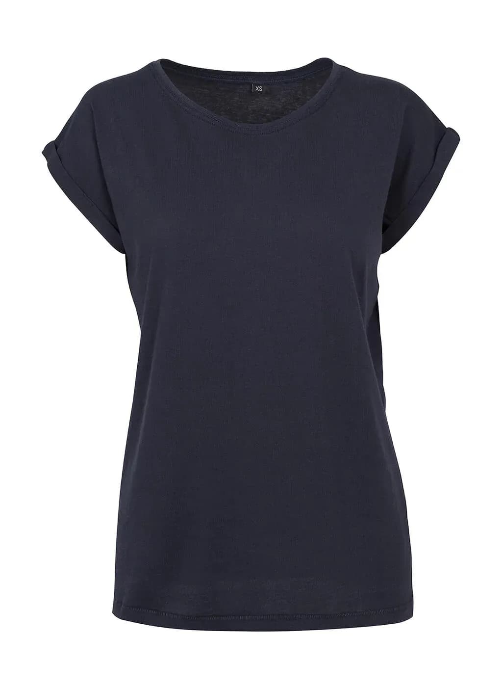 Build Your Brand Ladies Extended Shoulder Tee - BY021