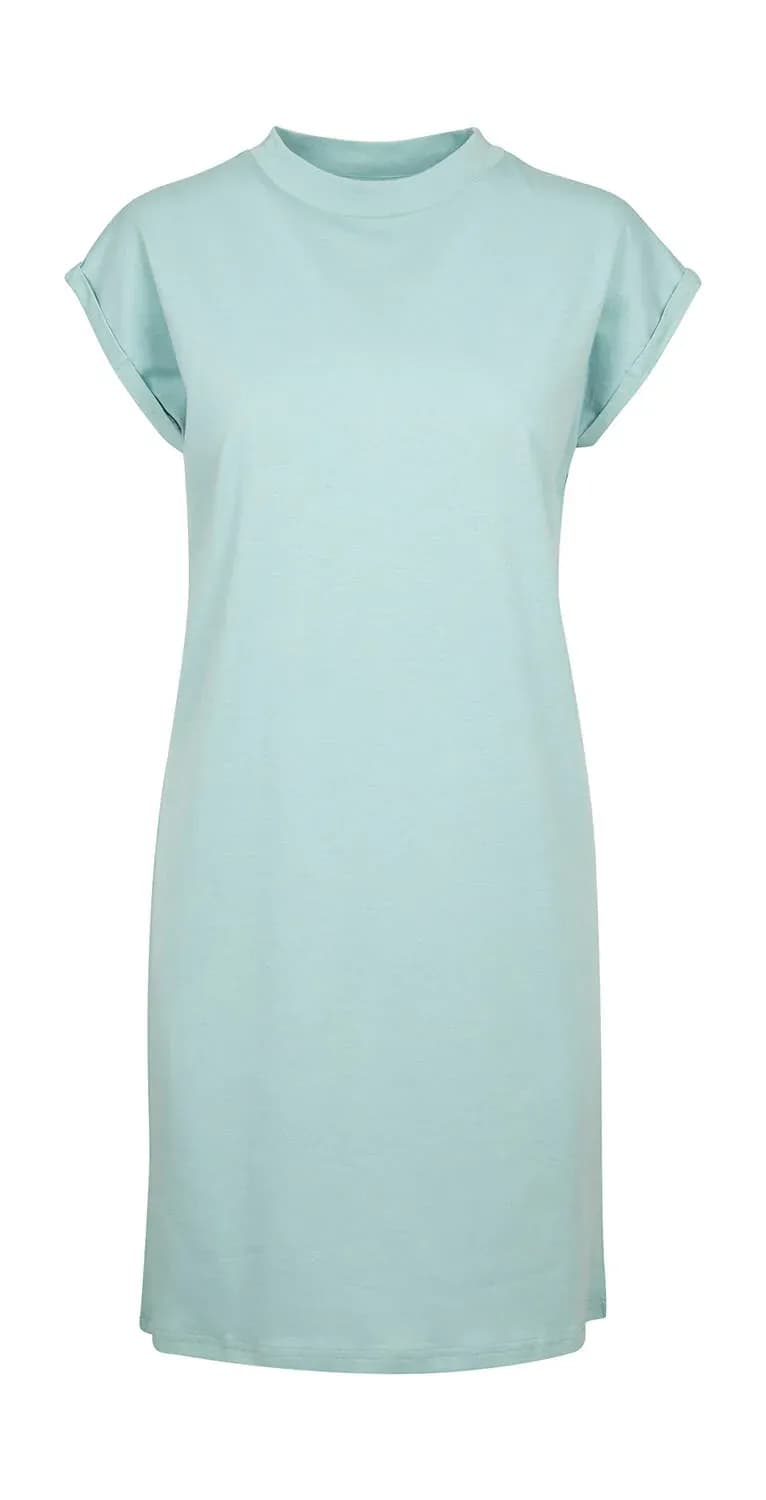 Build Your Brand Ladies Turtle Extended Shoulder Dress - BY101