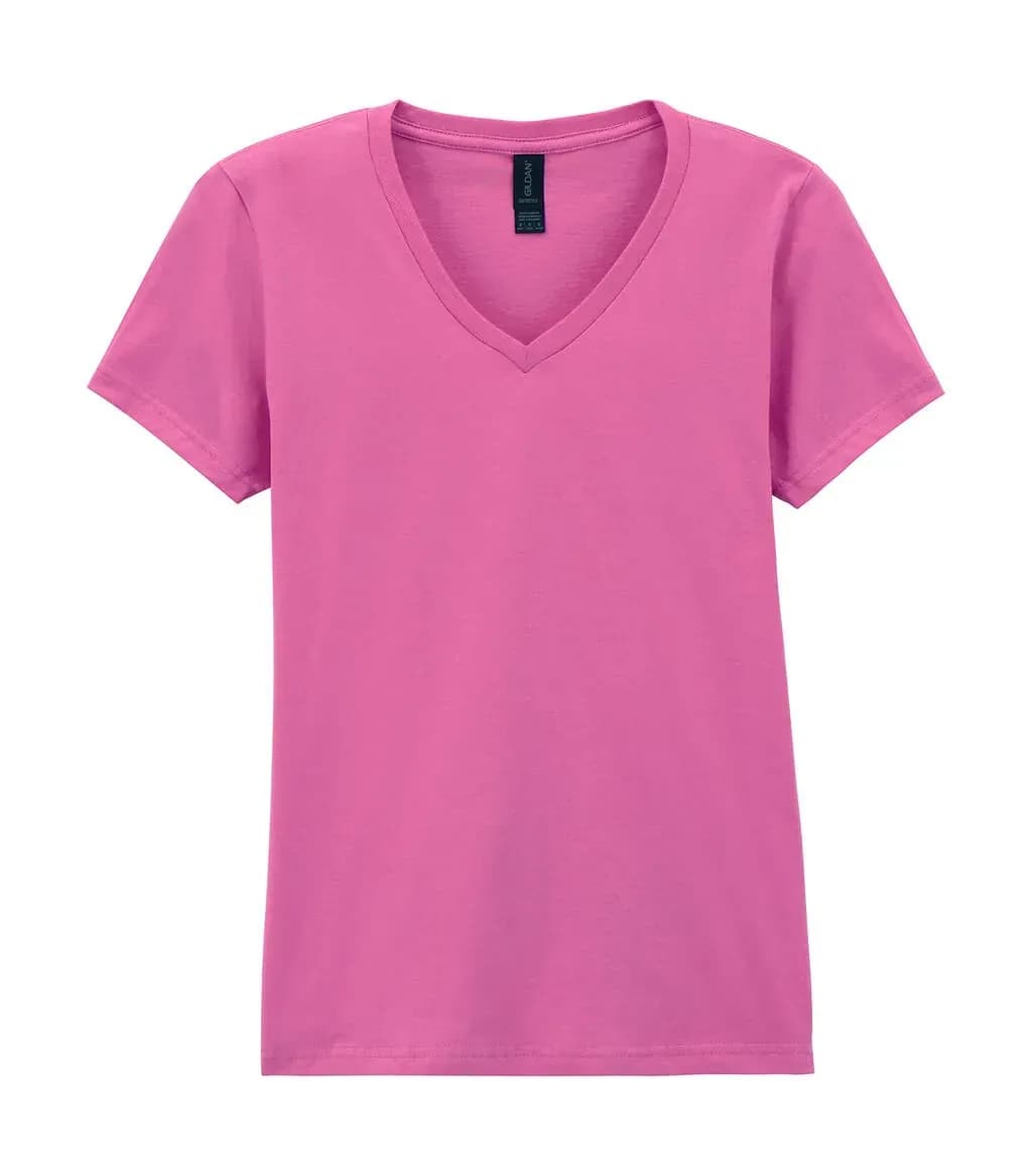 Gildan Softstyle Womens V-Neck Tee - 64V00L