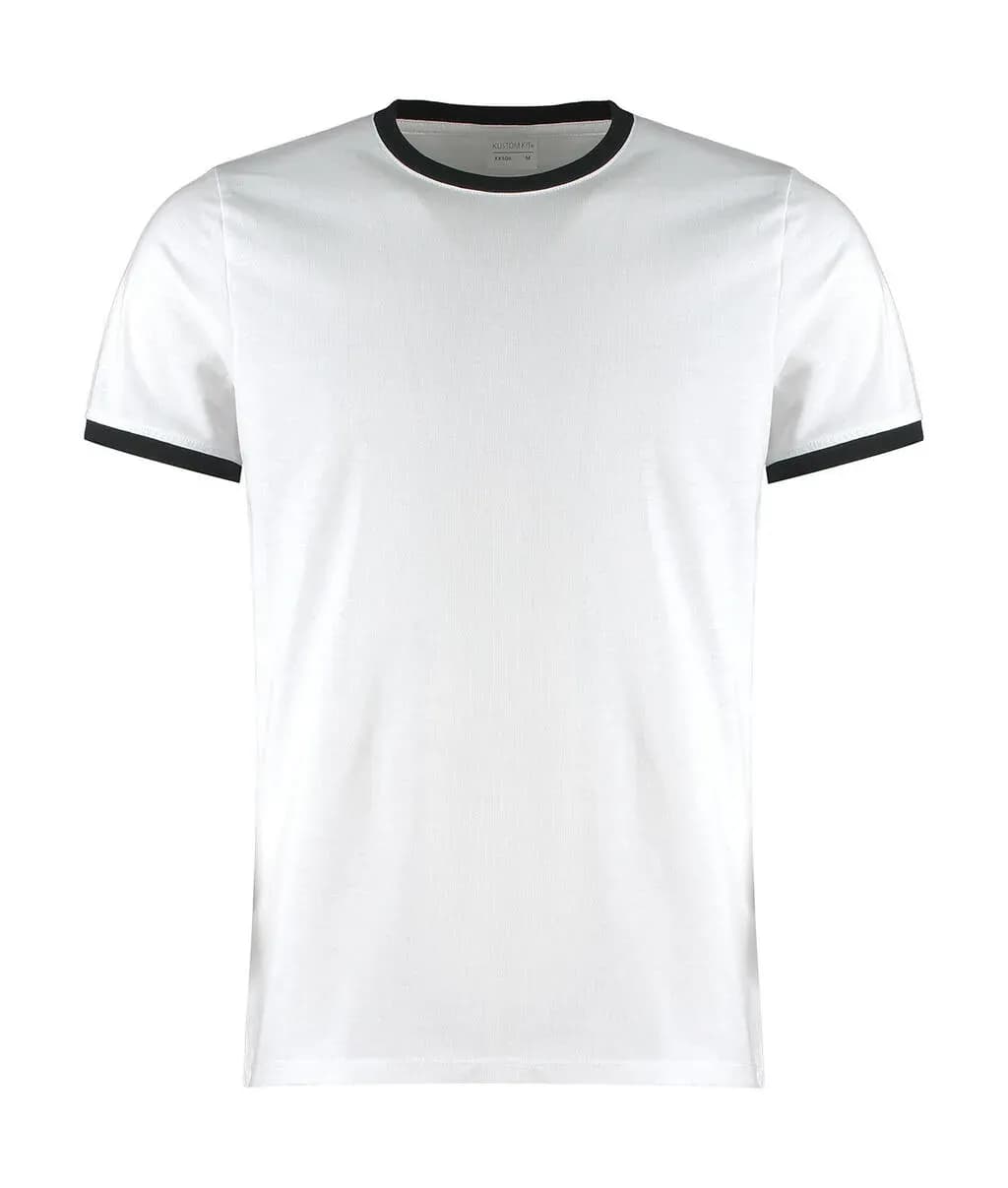 Kustom Kit Fashion FiTee  Ringer Tee - KK508