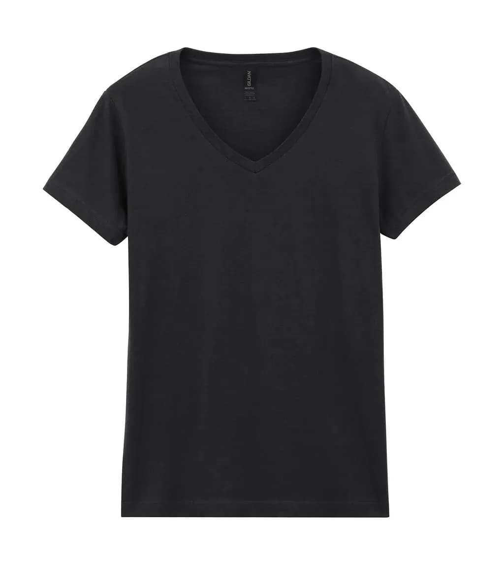 Gildan Softstyle Womens V-Neck Tee - 64V00L