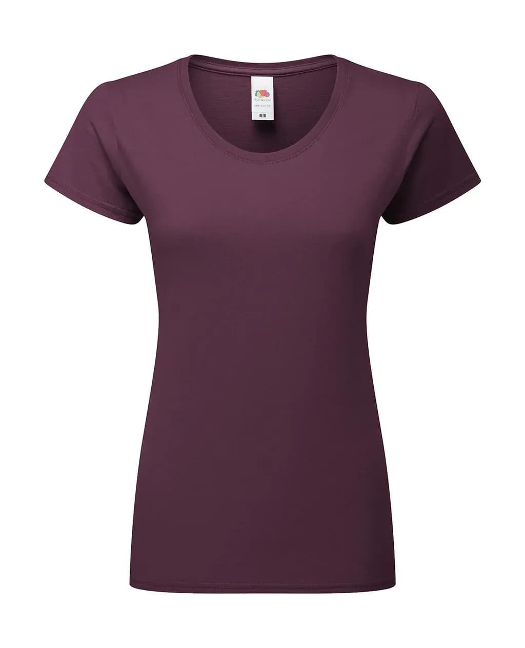 Fruit of the Loom Ladies Iconic 195 Ringspun Premium Tee - 61-424-0
