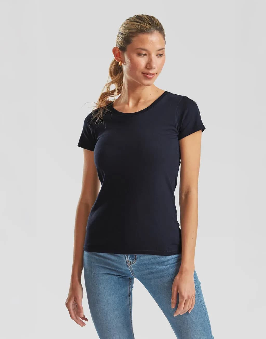 Fruit of the Loom Ladies Iconic 195 Ringspun Premium Tee - 61-424-0