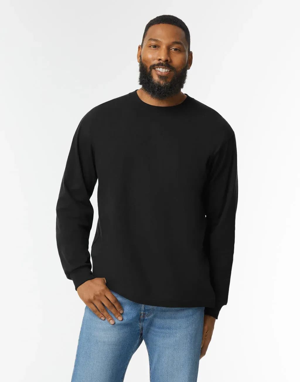 Tee Jays Mens LS Interlock Tee - 530