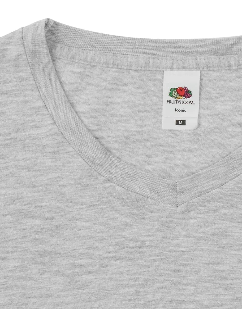 Fruit of the Loom Iconic 150 V Neck Tee - 61-442-0
