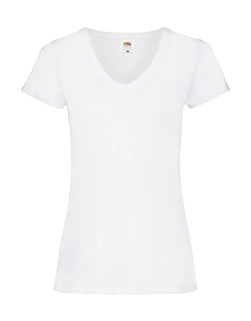 Fruit of the Loom Ladies ValueweighTee  V-Neck Tee - 61-398-0