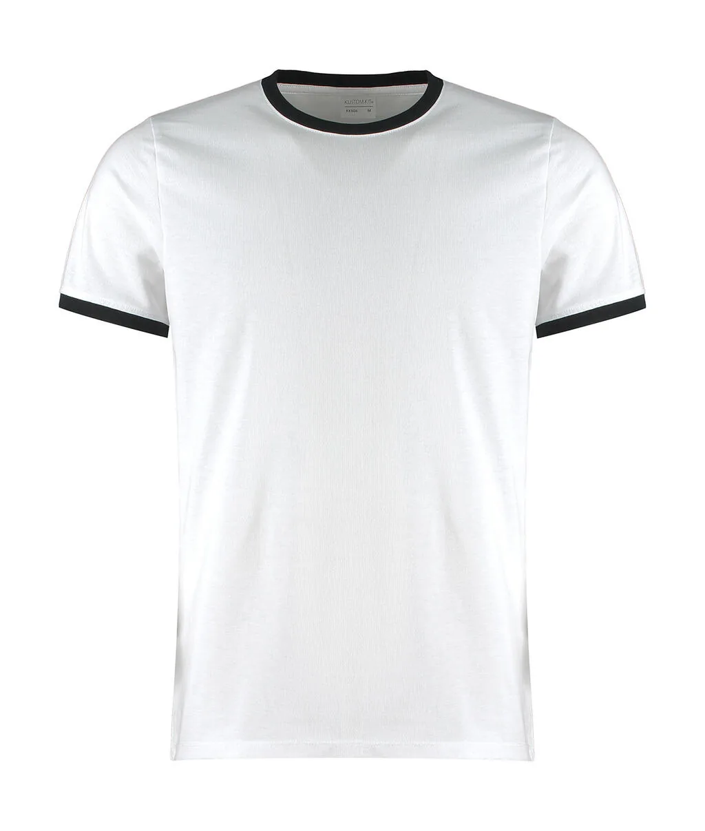 Kustom Kit Fashion FiTee  Ringer Tee - KK508