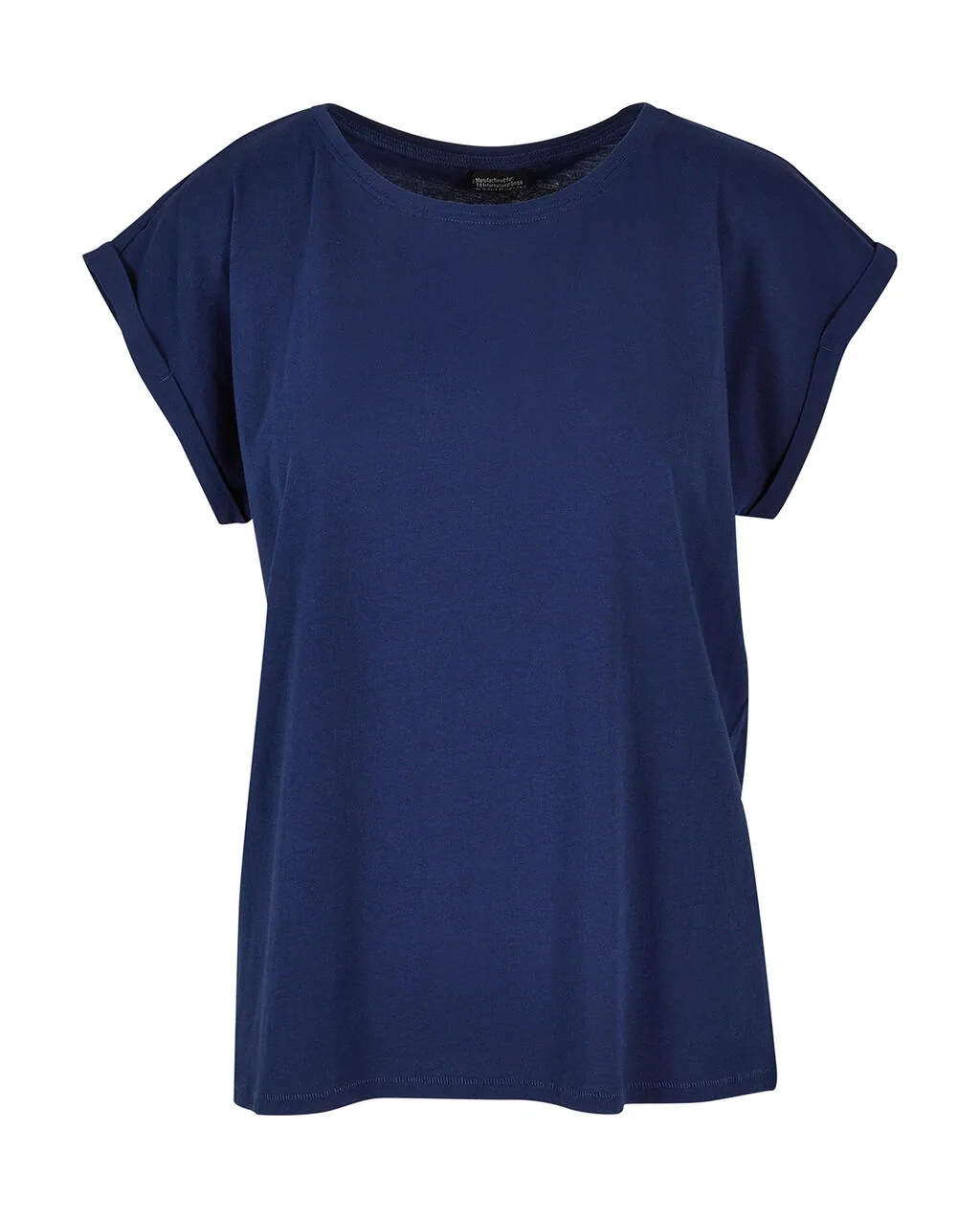 Build Your Brand Ladies Extended Shoulder Tee - BY021