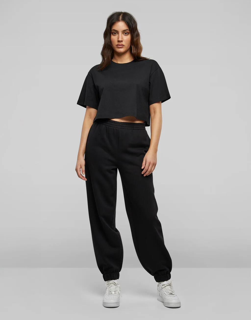 Build Your Brand Ladies ShorTee  Oversized Tee - BY264