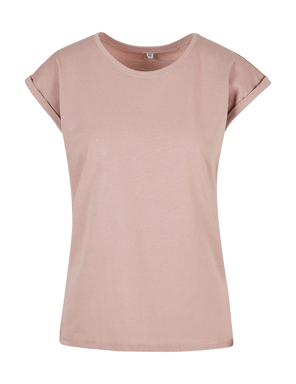 Build Your Brand Ladies Extended Shoulder Tee - BY021