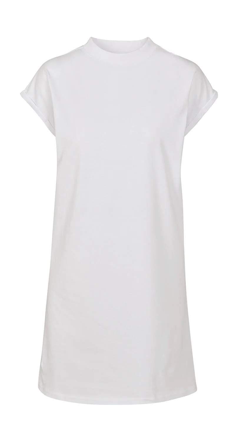 Build Your Brand Ladies Turtle Extended Shoulder Dress - BY101