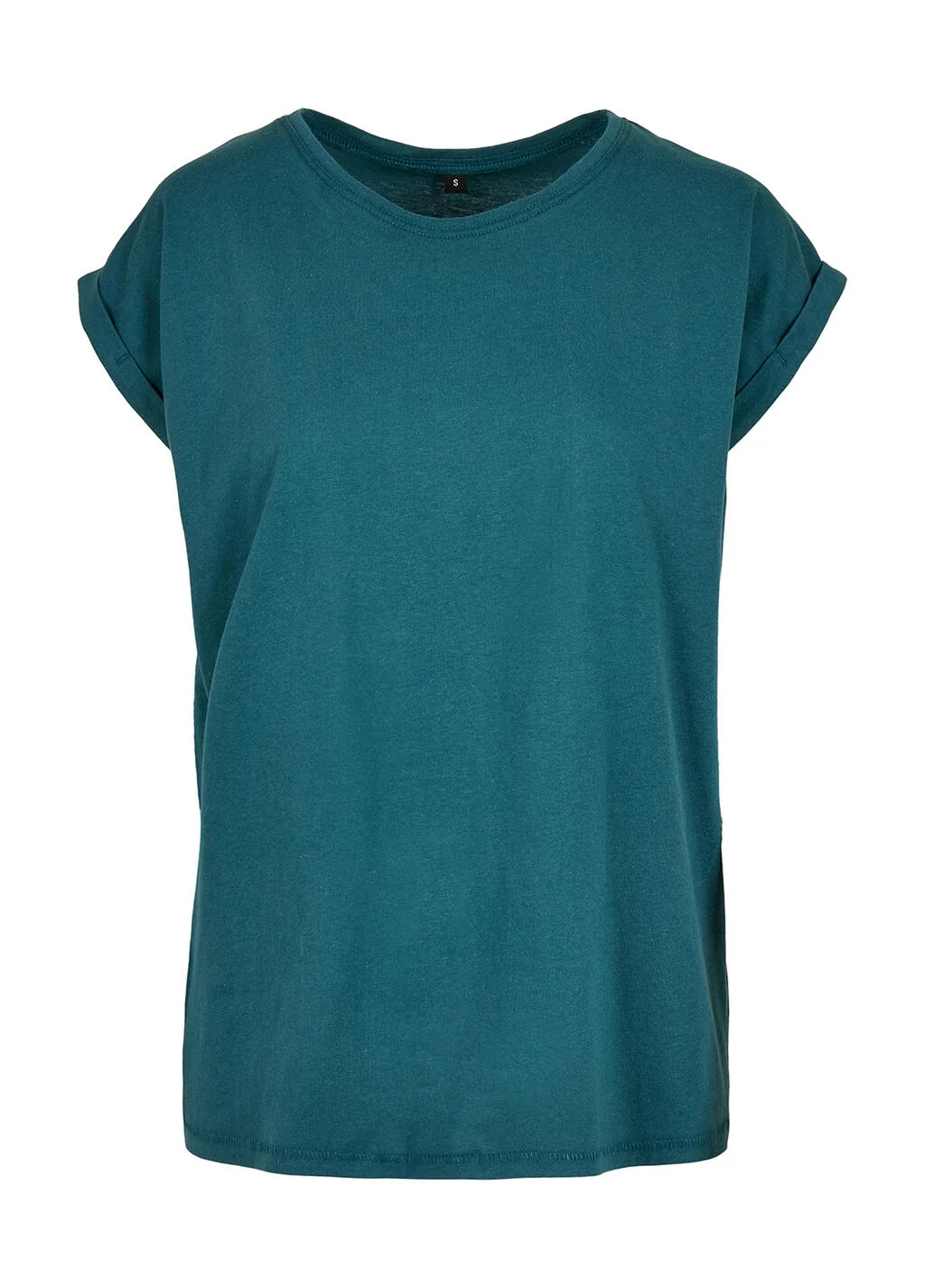 Build Your Brand Ladies Extended Shoulder Tee - BY021