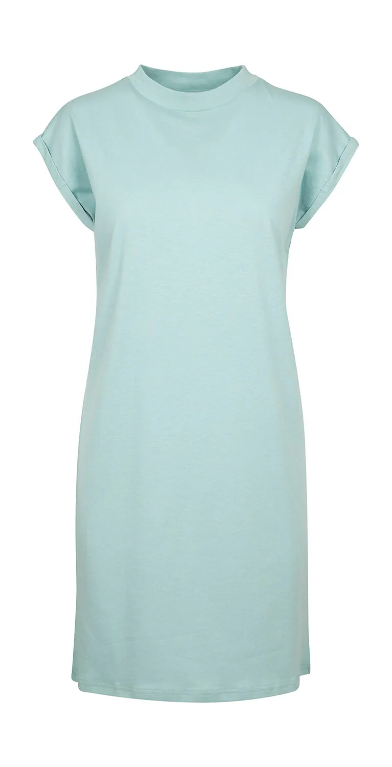 Build Your Brand Ladies Turtle Extended Shoulder Dress - BY101