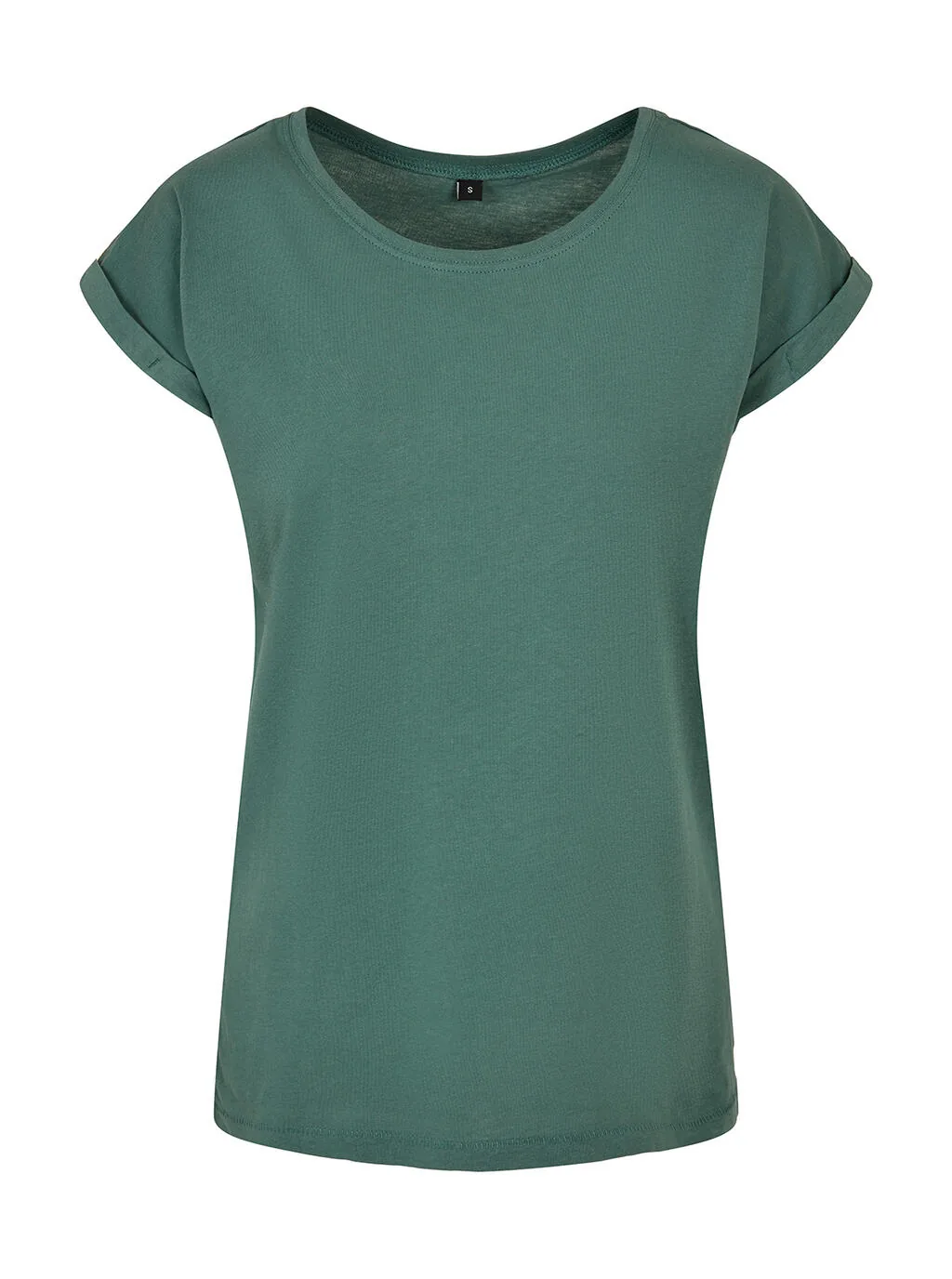Build Your Brand Ladies Extended Shoulder Tee - BY021