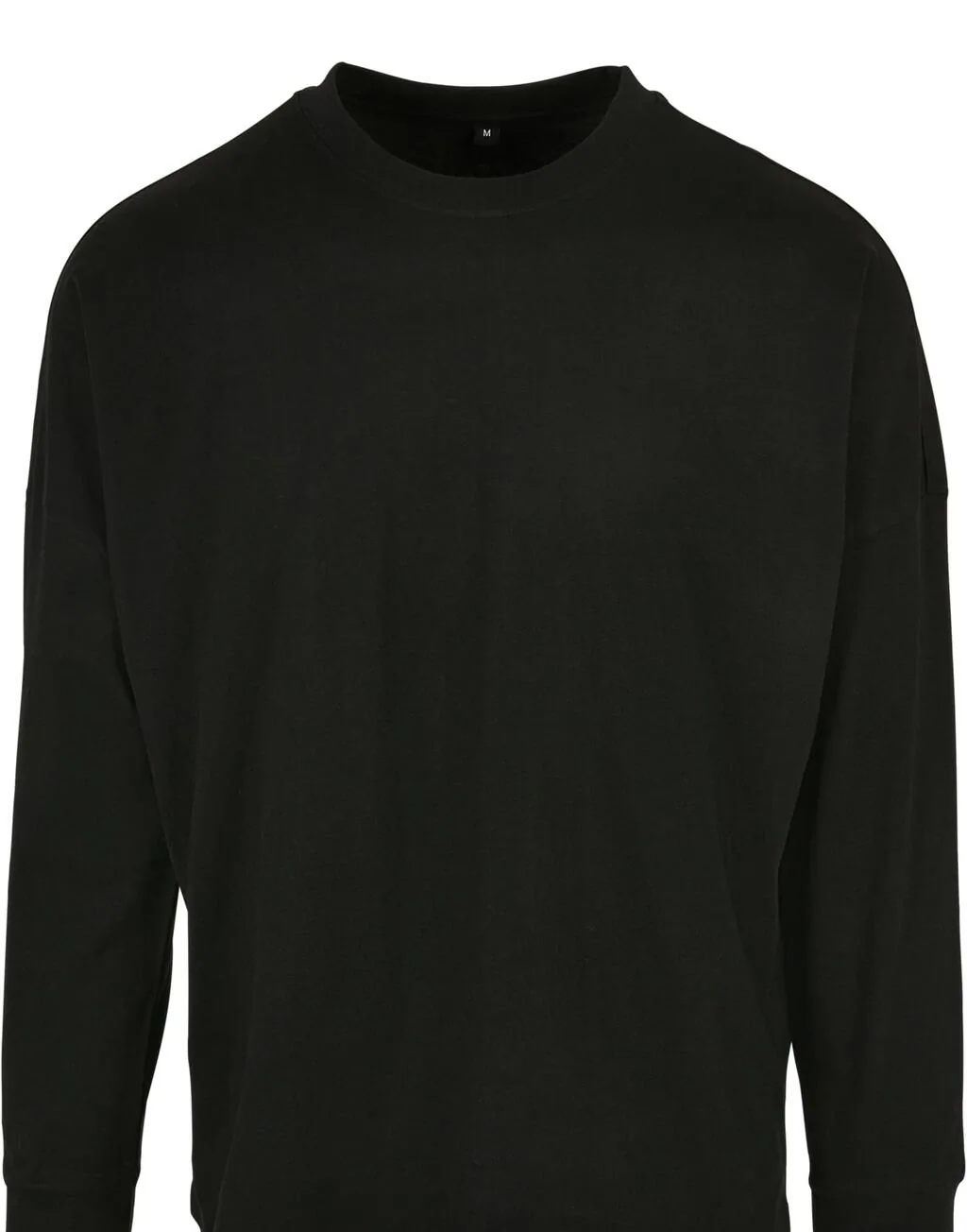 Build Your Brand Oversized CuTee  On Sleeve Longsleeve - BY198