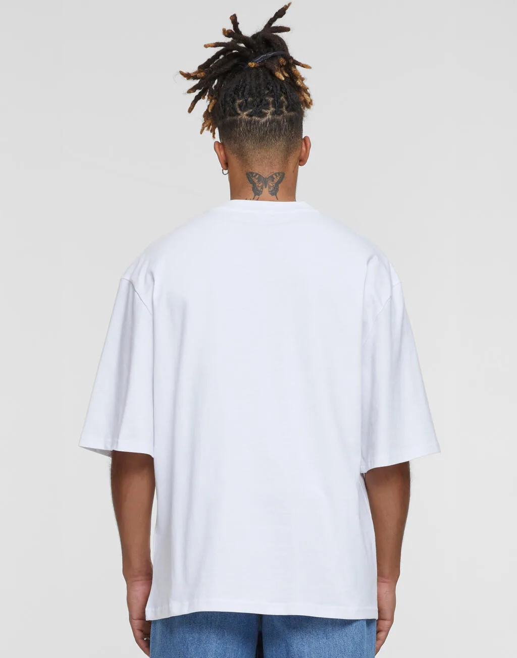 Build Your Brand Oversized Sleeve Tee - BY256