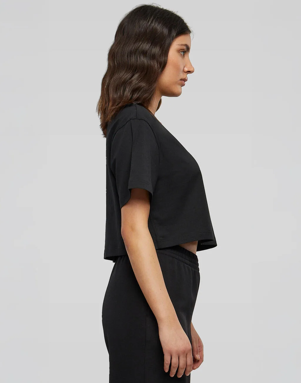Build Your Brand Ladies ShorTee  Oversized Tee - BY264