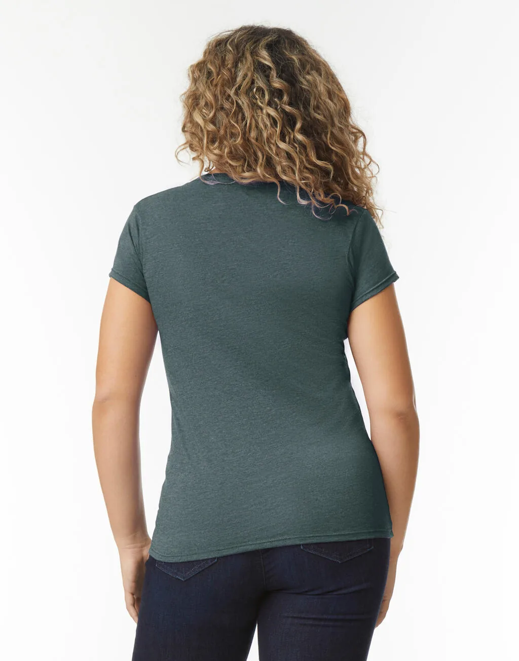 Gildan Softstyle Womens V-Neck Tee - 64V00L