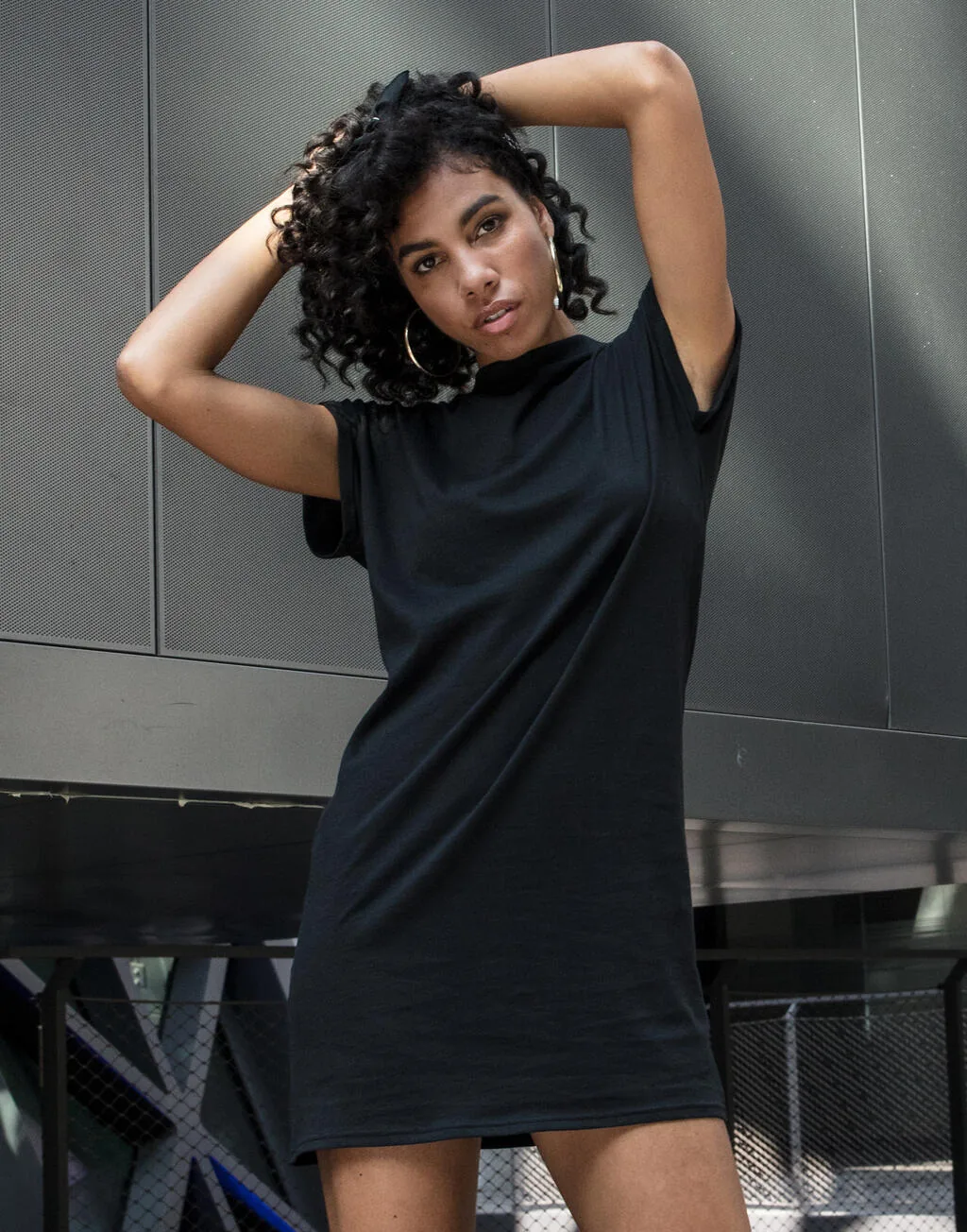 Build Your Brand Heavy Oversize Tee - BY102