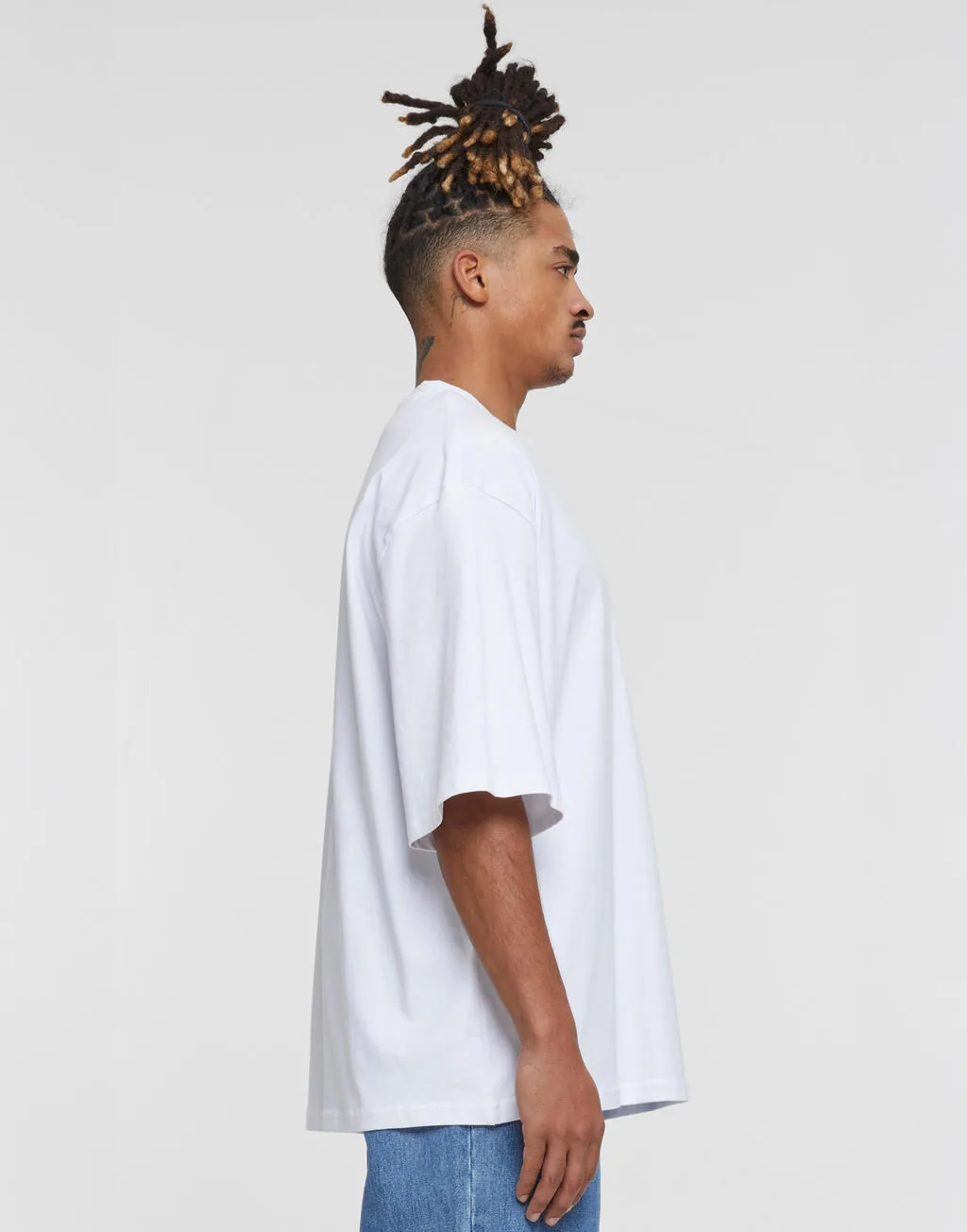 Build Your Brand Oversized Sleeve Tee - BY256