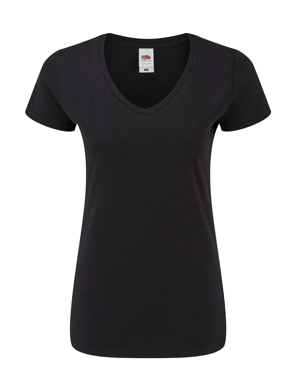 Fruit of the Loom Ladies Iconic 150 V Neck Tee - 61-444-0