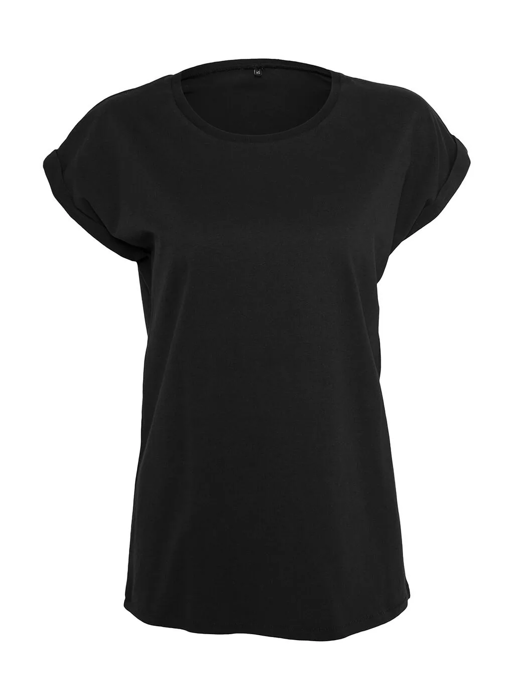 Build Your Brand Ladies Extended Shoulder Tee - BY021