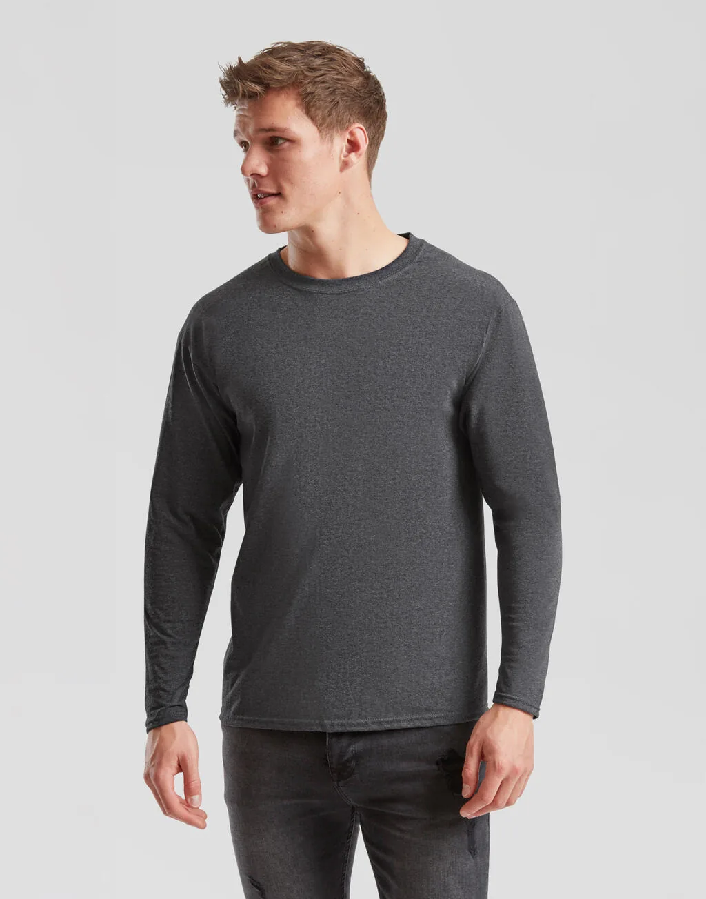 Fruit of the Loom ValueweighTee  Long Sleeve Baseball Tee - 61-028-0