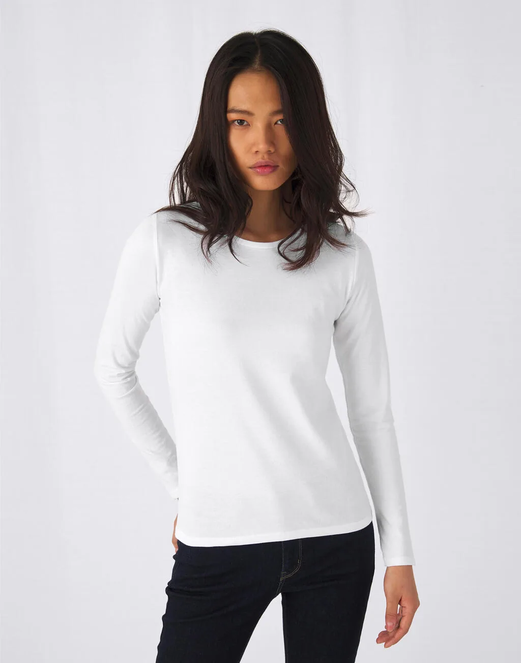 Tee Jays Ladies LS Interlock Tee - 590
