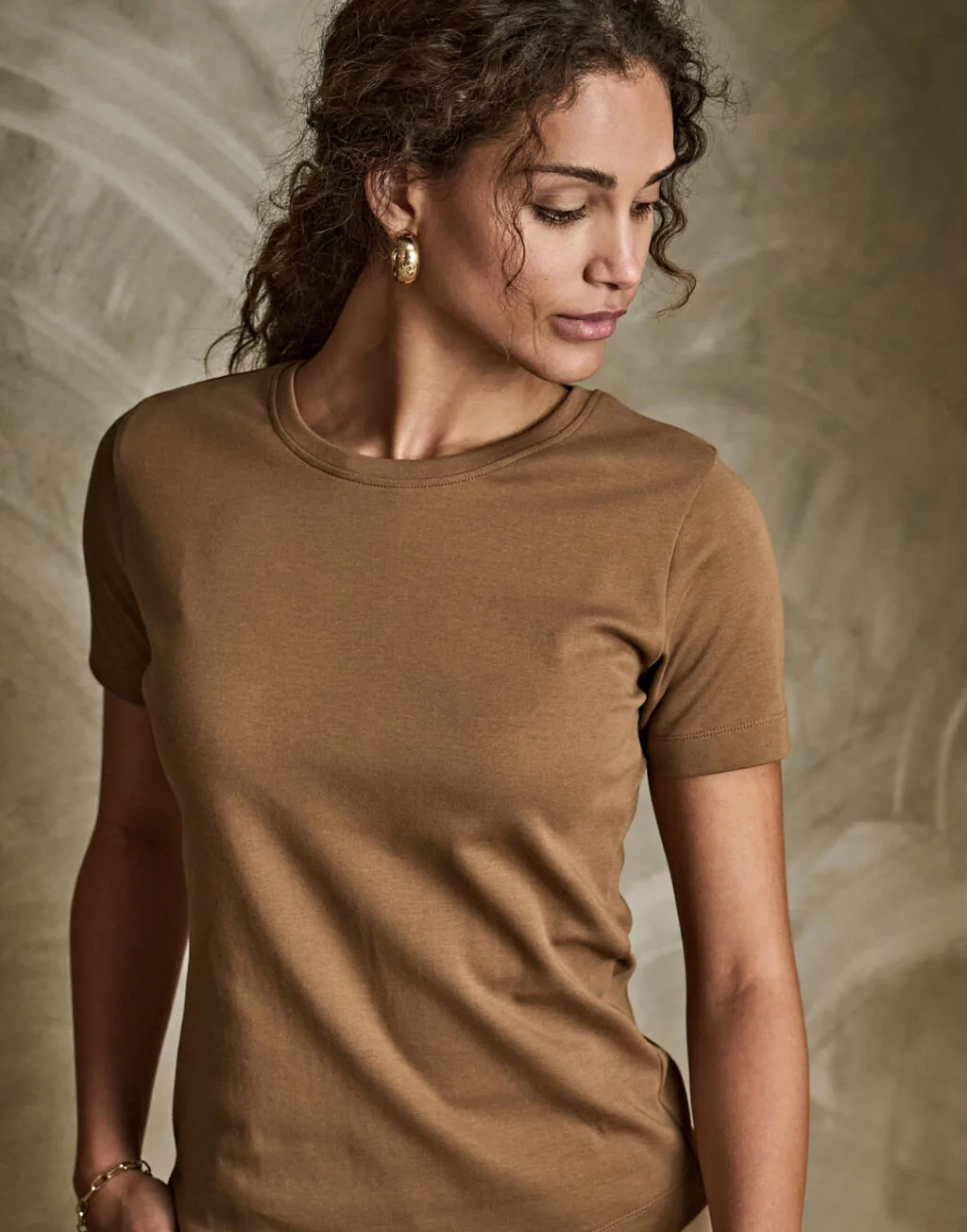 Tee Jays Mens LS Interlock Tee - 530