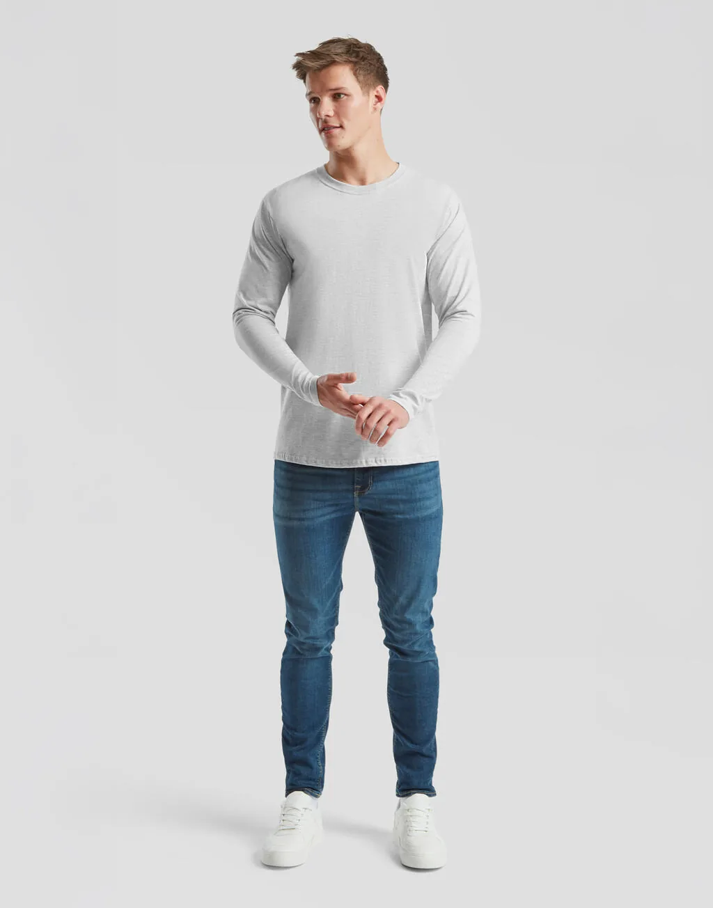Fruit of the Loom Iconic 195 Ringspun Premium Long Sleeve Tee - 61-360-0