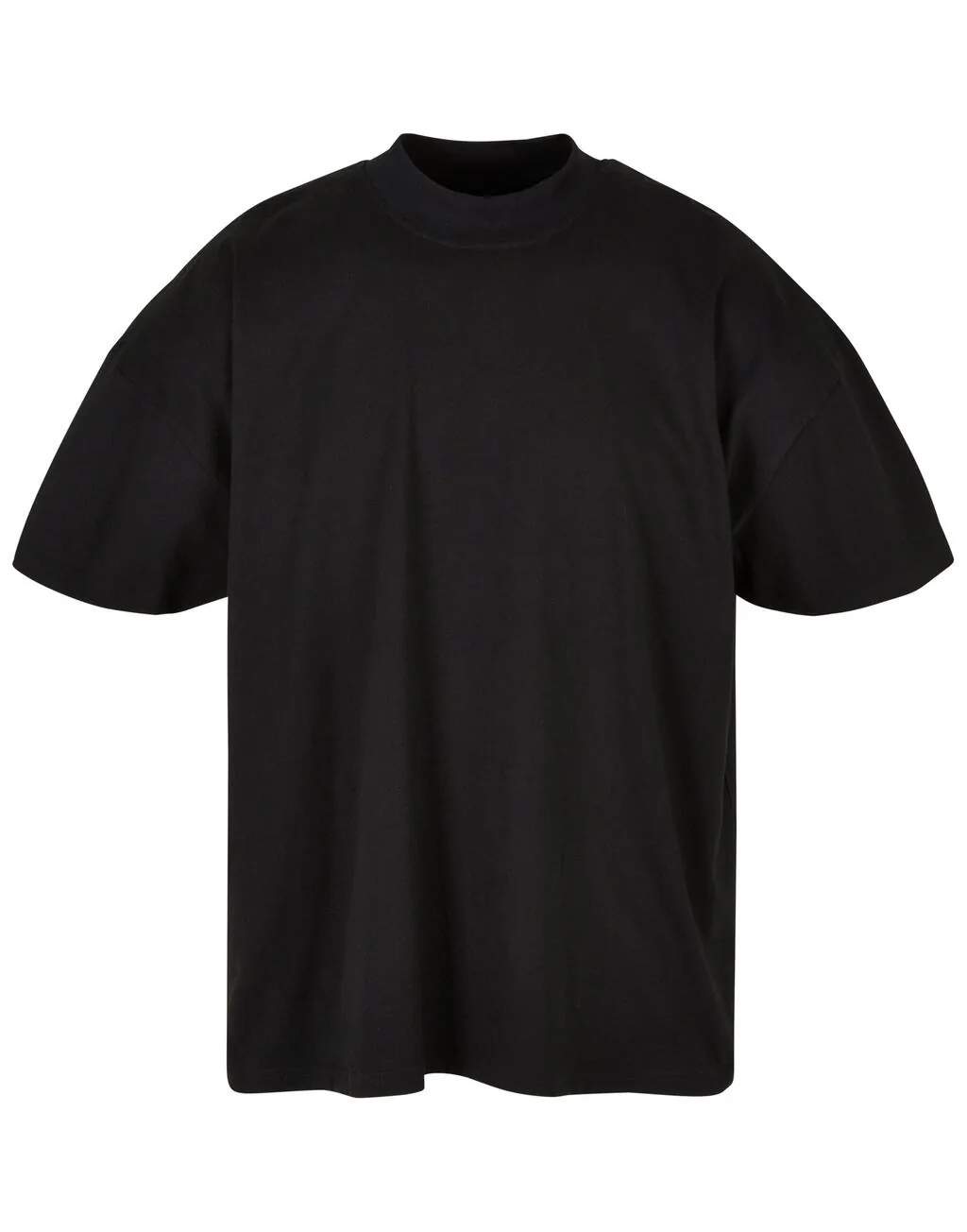 Build Your Brand Oversized Mock Neck Tee - BY230