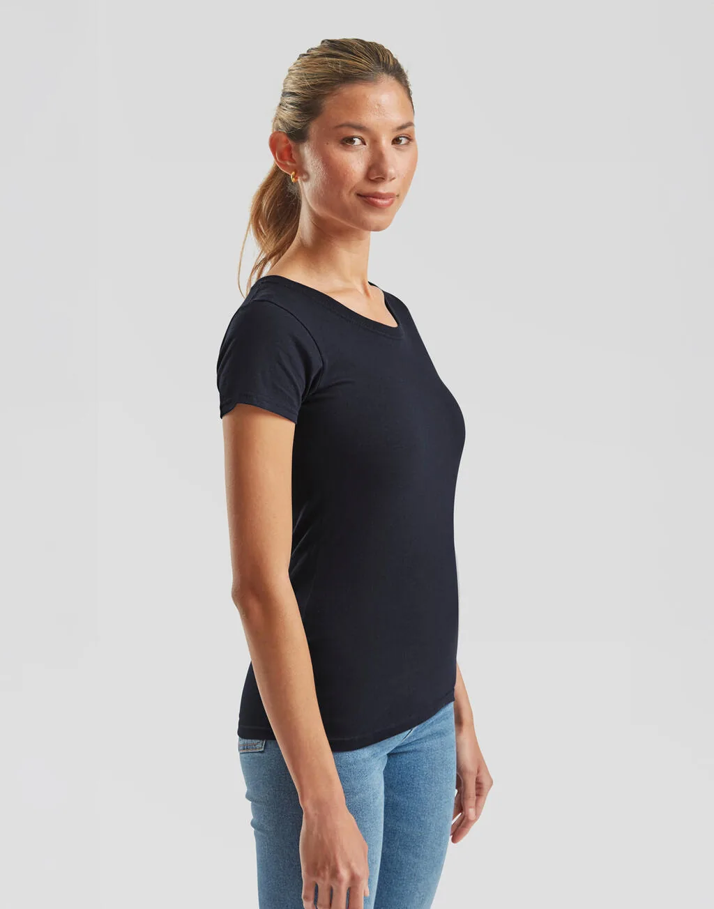 Fruit of the Loom Ladies Iconic 195 Ringspun Premium Tee - 61-424-0