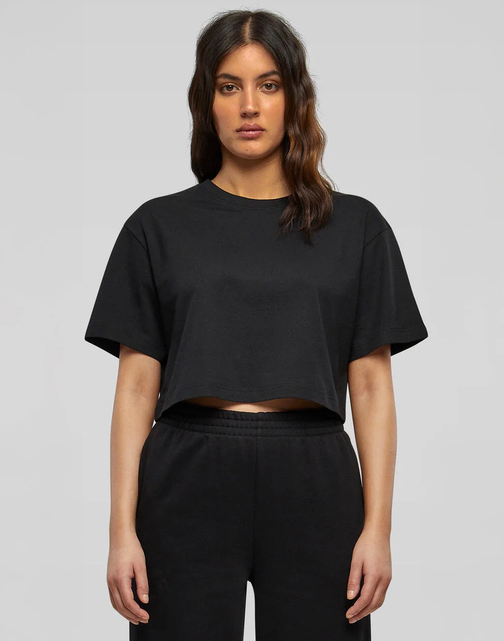 Build Your Brand Ladies ShorTee  Oversized Tee - BY264