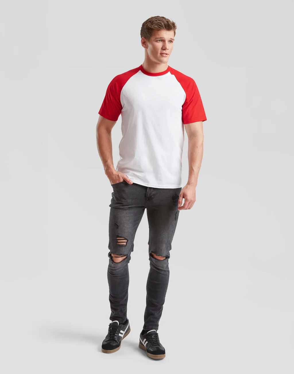 Fruit of the Loom ValueweighTee  Baseball Tee - 61-026-0
